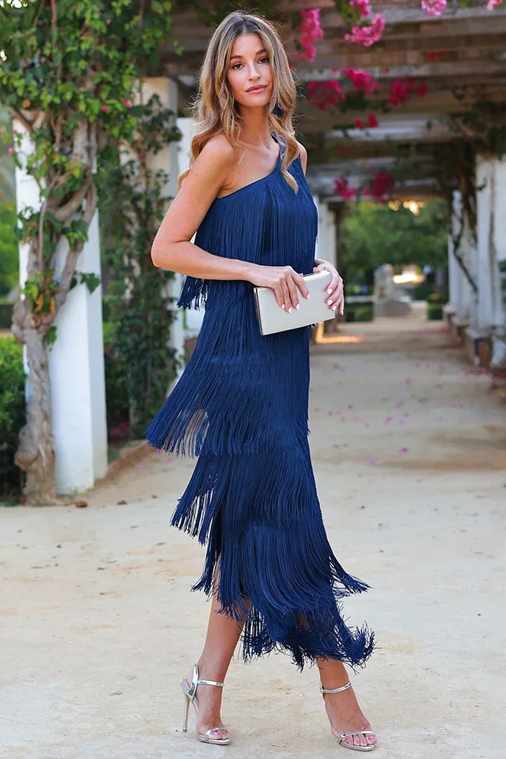 Anne One-Shoulder Dress
