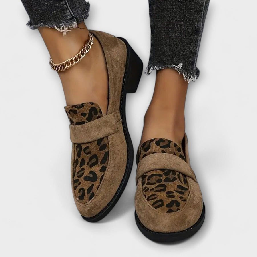 Liorin Leopard Print High Heel