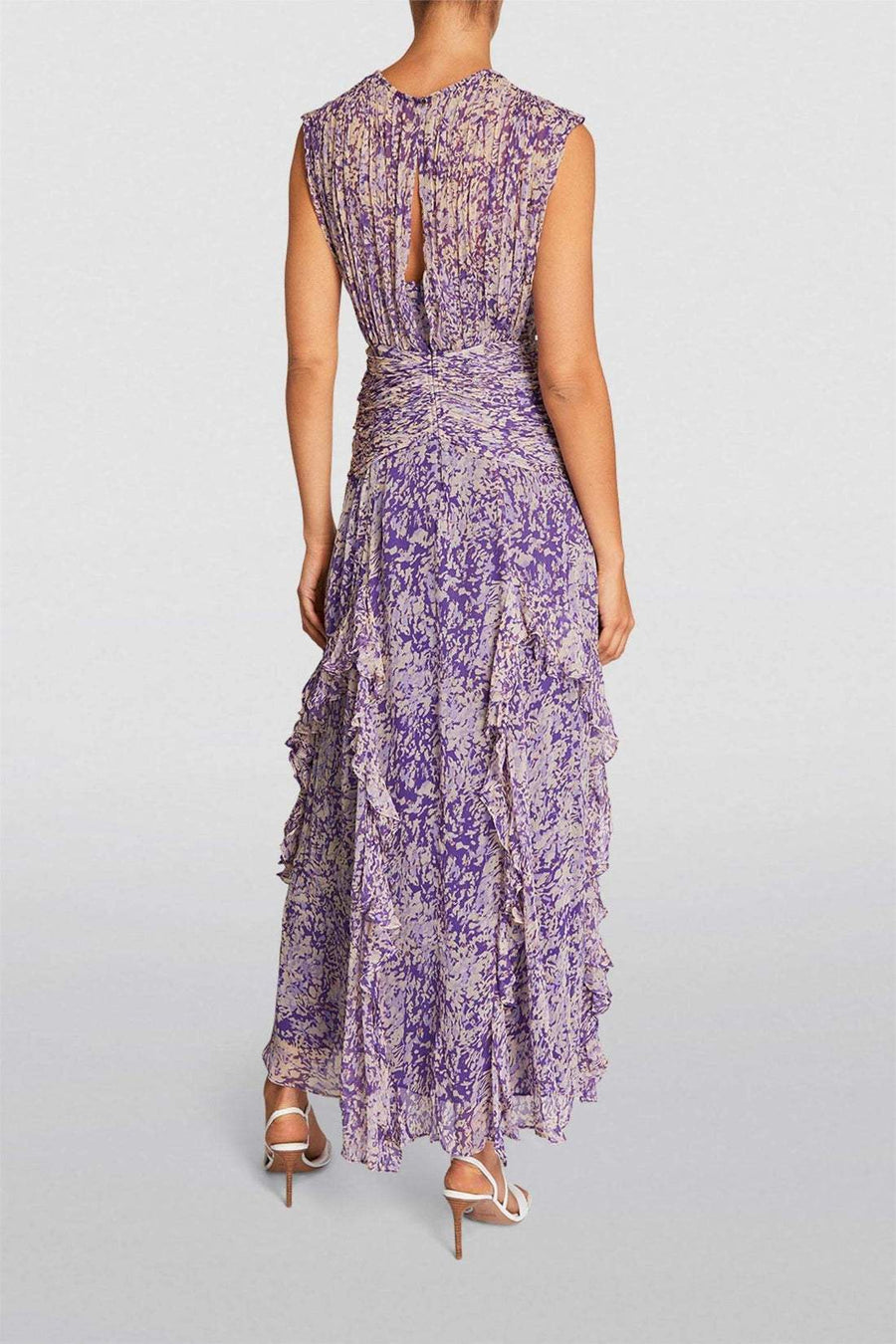 Perla Pleated Maxi Dress