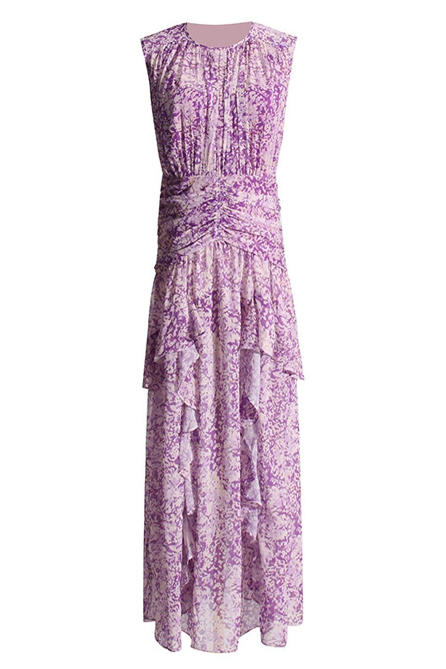 Perla Pleated Maxi Dress