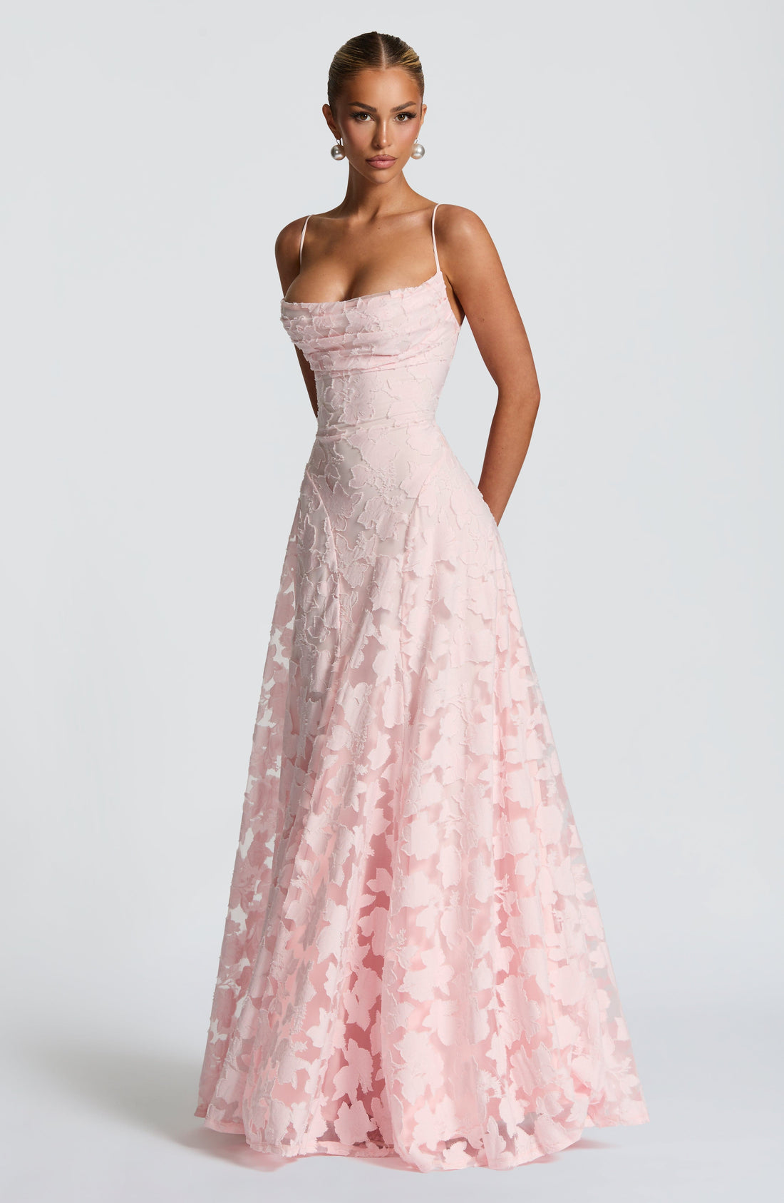 Francisa™ | Maxikleid mit Spitzenkorsett