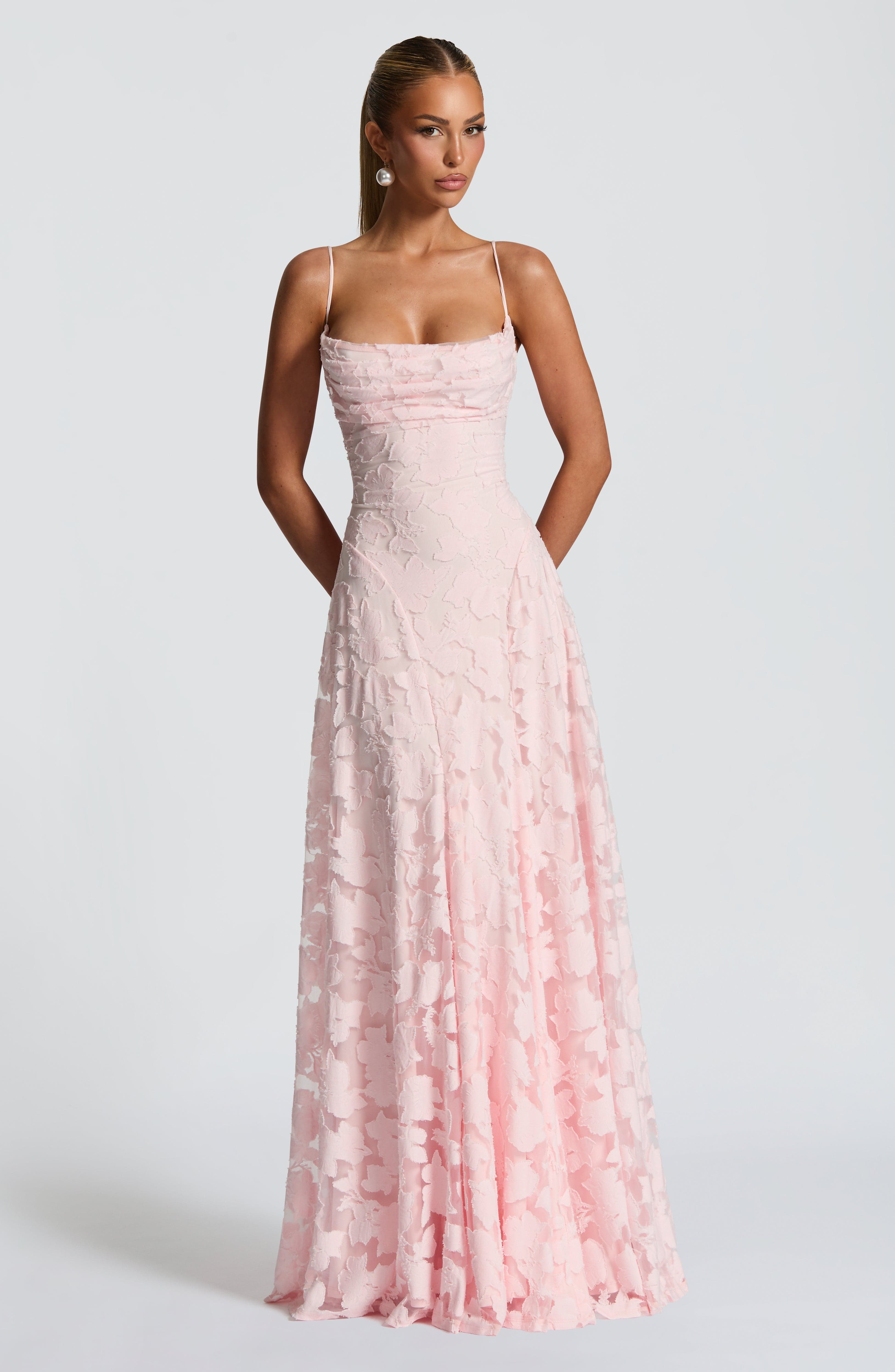 Francisa™ | Maxikleid mit Spitzenkorsett