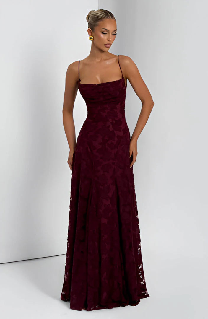Francisa™ | Korsett-Maxi-Kleid aus Spitze