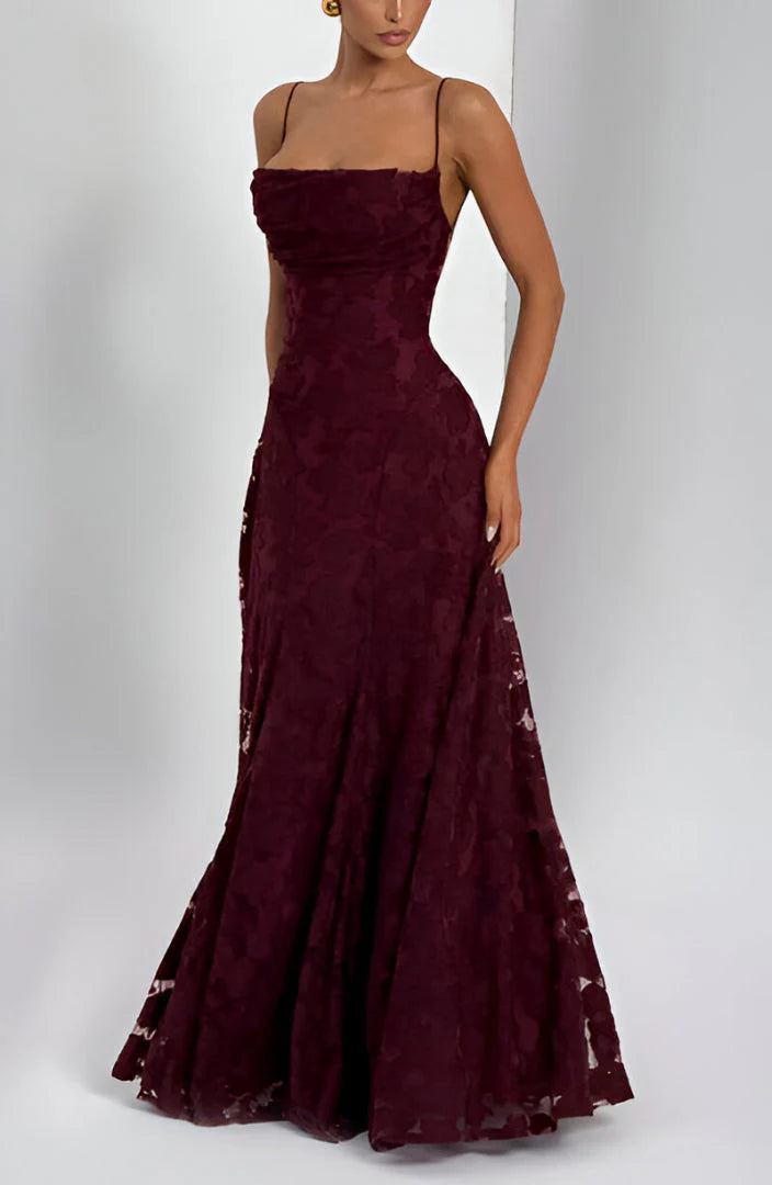 Francisa™ | Korsett-Maxi-Kleid aus Spitze