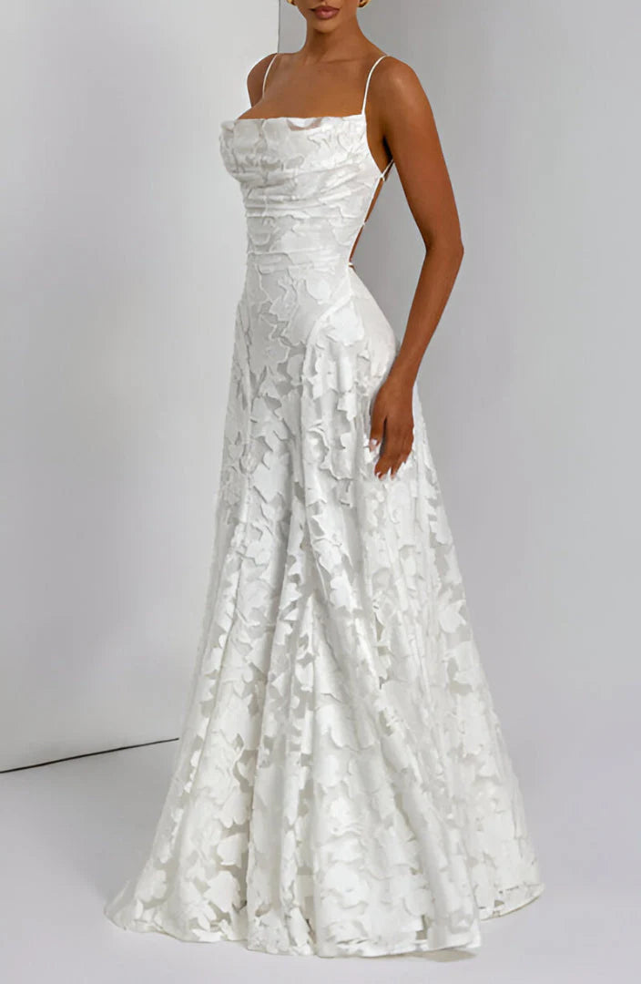 Francisa™ | Korsett-Maxi-Kleid aus Spitze
