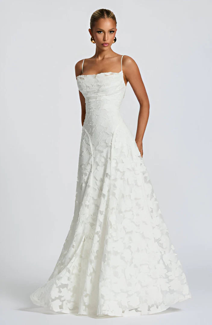 Francisa™ | Korsett-Maxi-Kleid aus Spitze