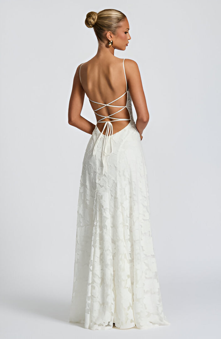 Francisa™ | Maxikleid mit Spitzenkorsett