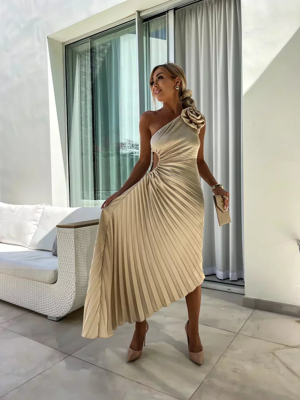 Lizbeth | Romantisches Blumen Kleid