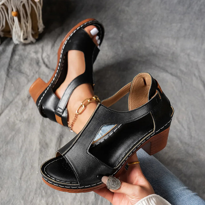 Pennylane | Orthopädische Damen Sandalen Blockabsatz