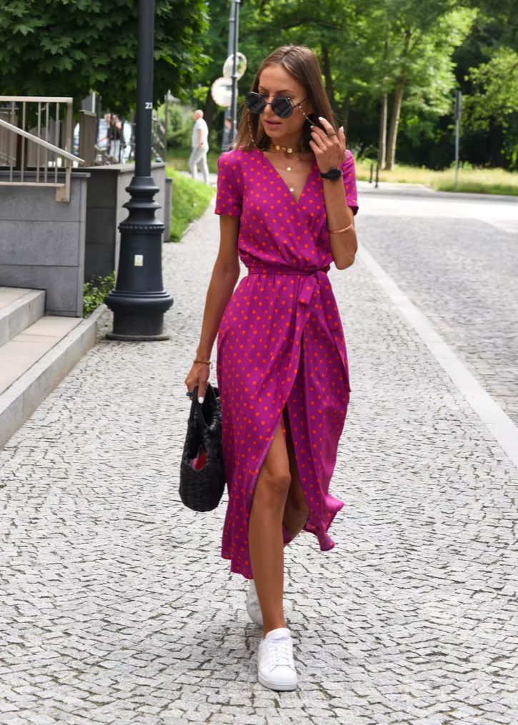 Elianne | Fließendes und modernes Sommerkleid