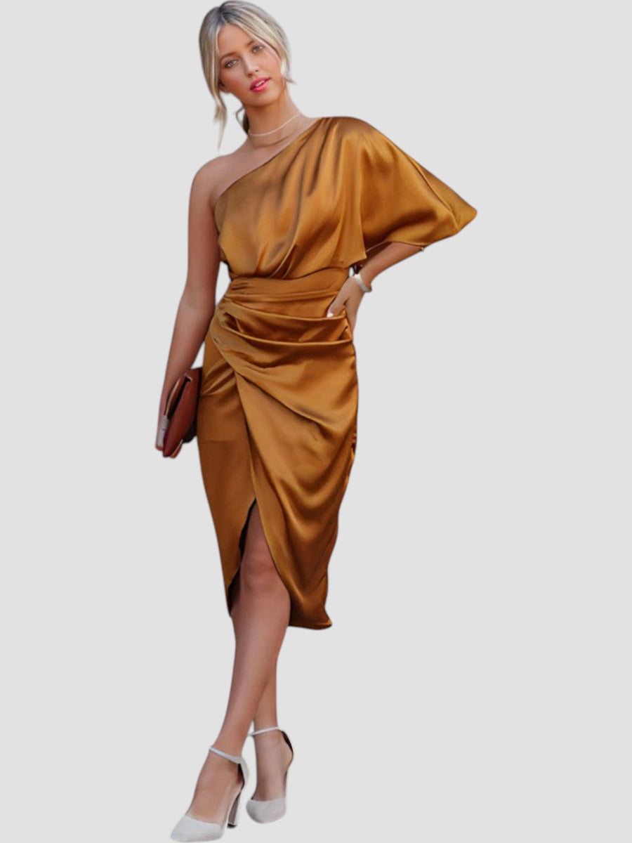 Natascia One-Shoulder Dress