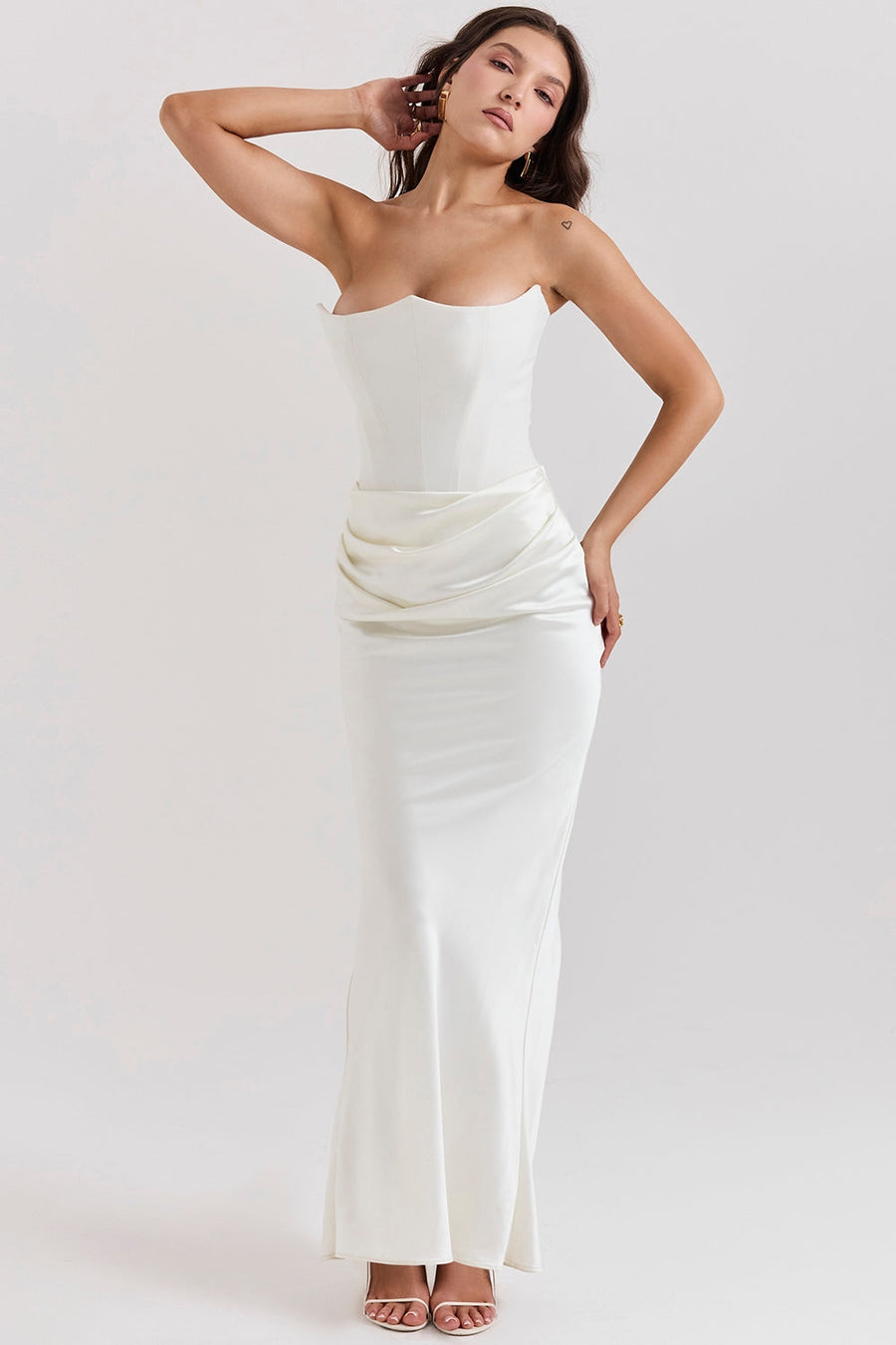 Elena Luxurious Maxi Dress in Premium Soft Fabric