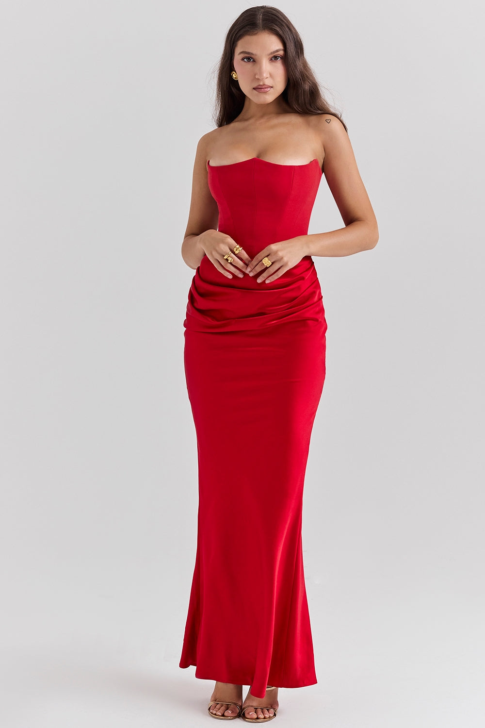 ELENA | LUXURIÖSES MAXIKLEID