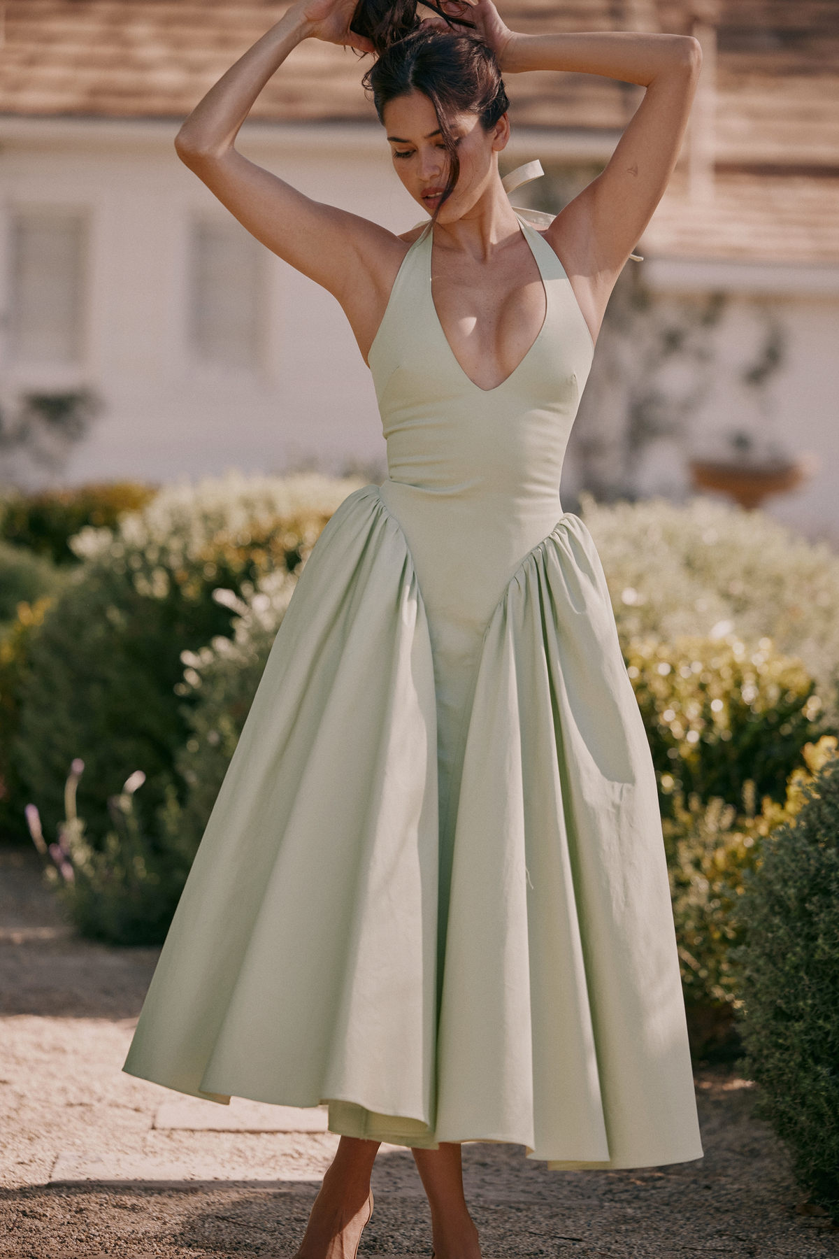 Liana™ | Midikleid mit Raffung