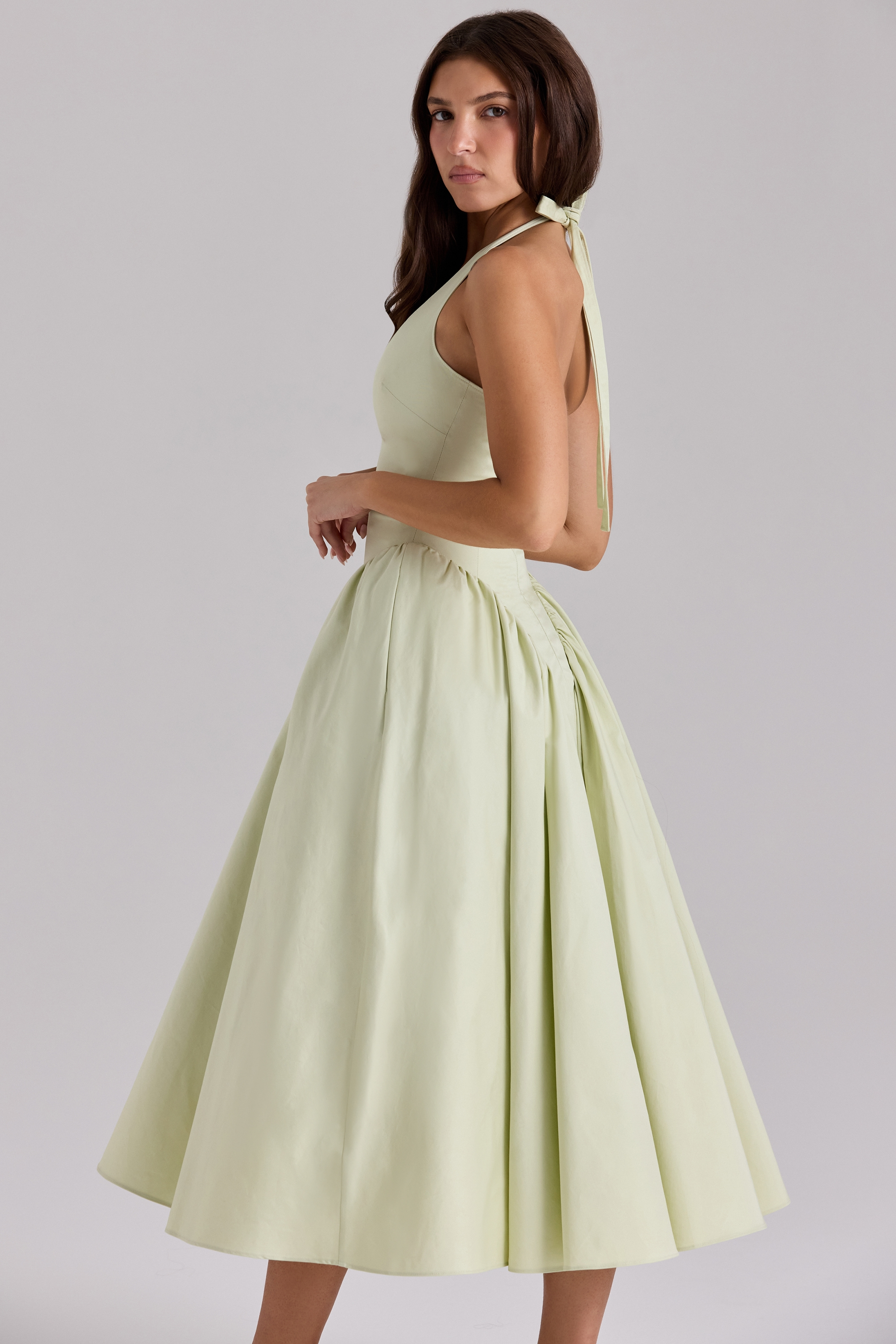 Liana™ | Midikleid mit Raffung