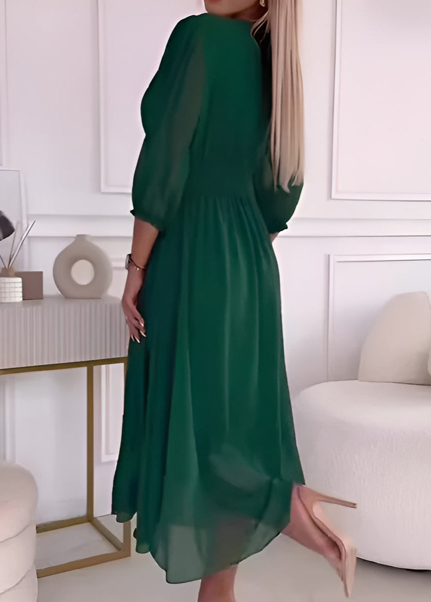 Gaby – Leichtes Seidenchiffonkleid