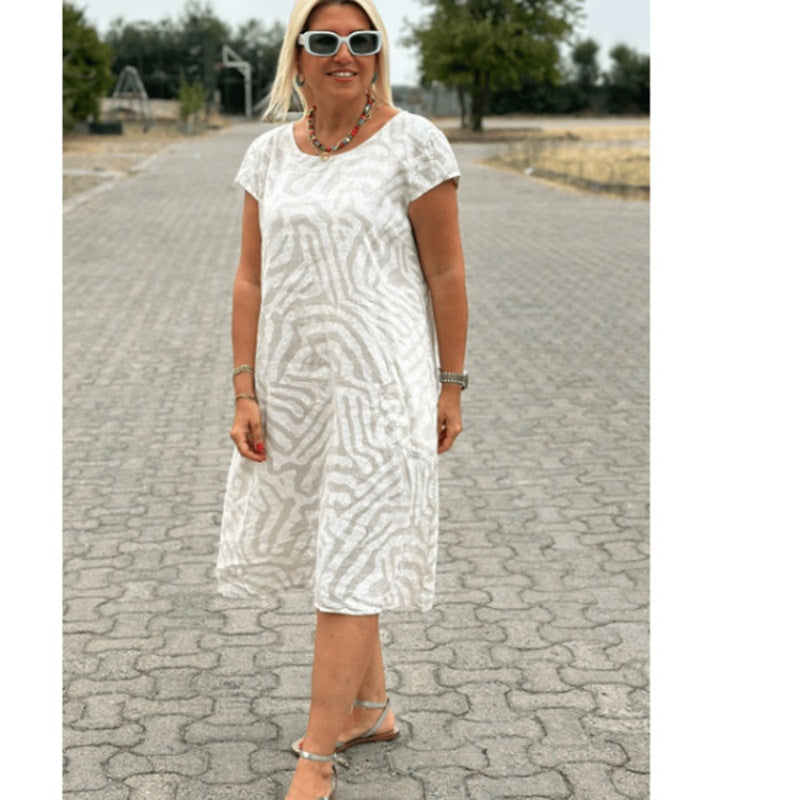 Alma | Blumiges Boho-Kleid