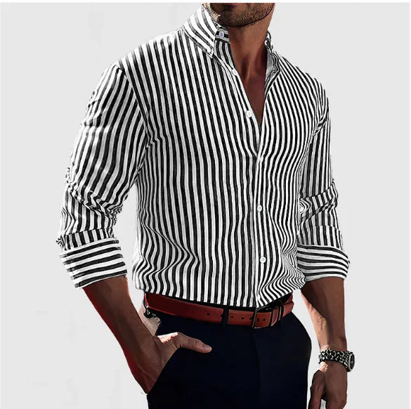 Kelric Relaxed Striped Shirt