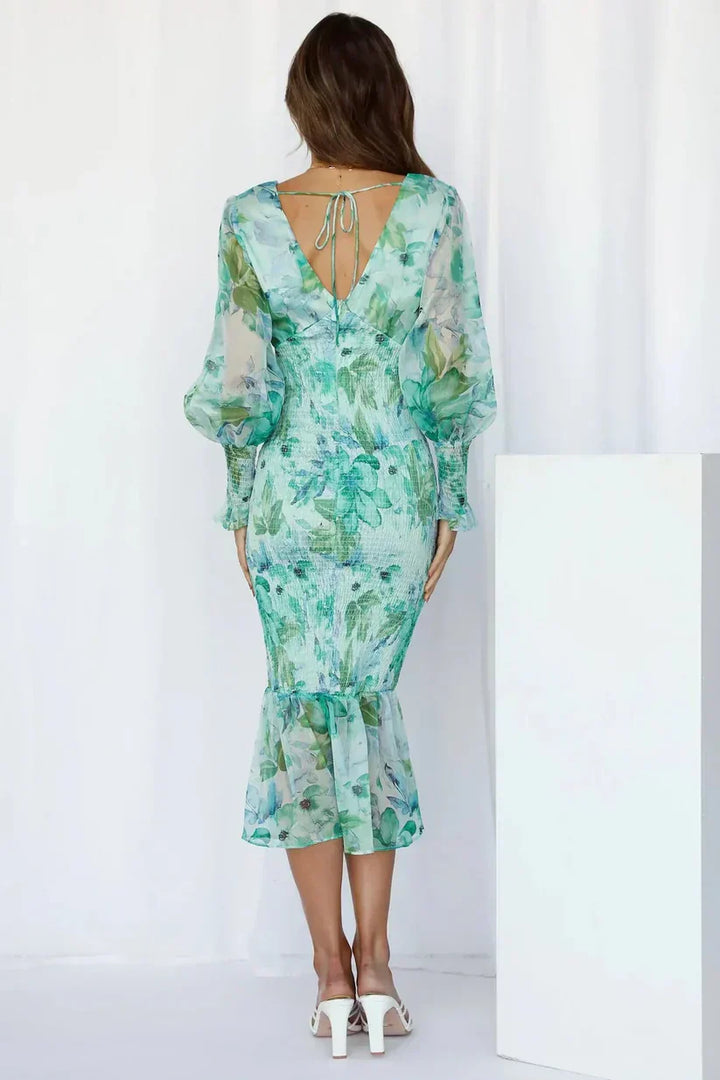 Millie | Atemberaubendes Blumenkleid