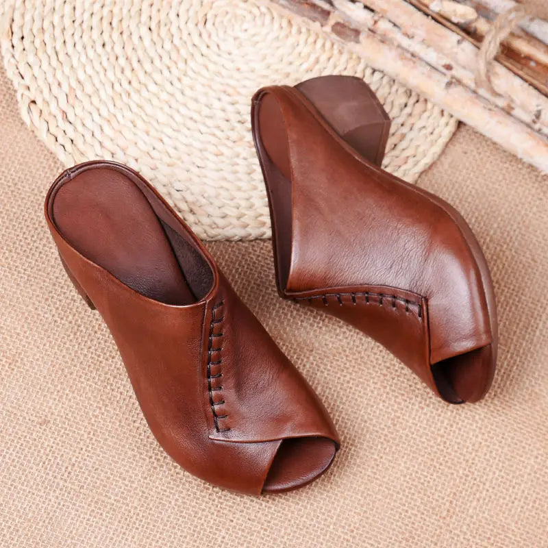 Stevie™ | Leder Komfort Sandalen