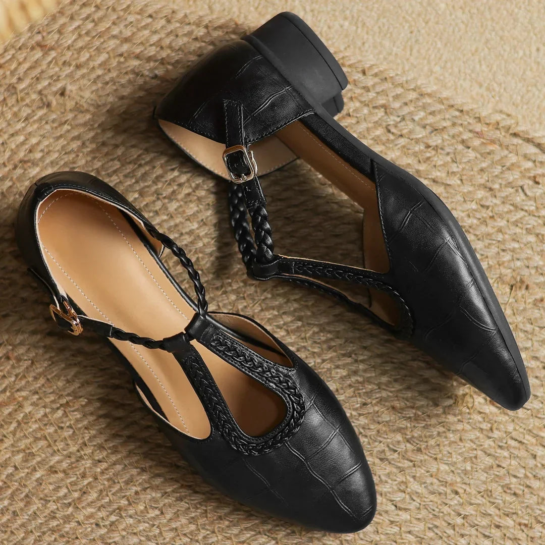 Sofie Orthopädische Schuhe mit Stil und Komfort - Schwarz