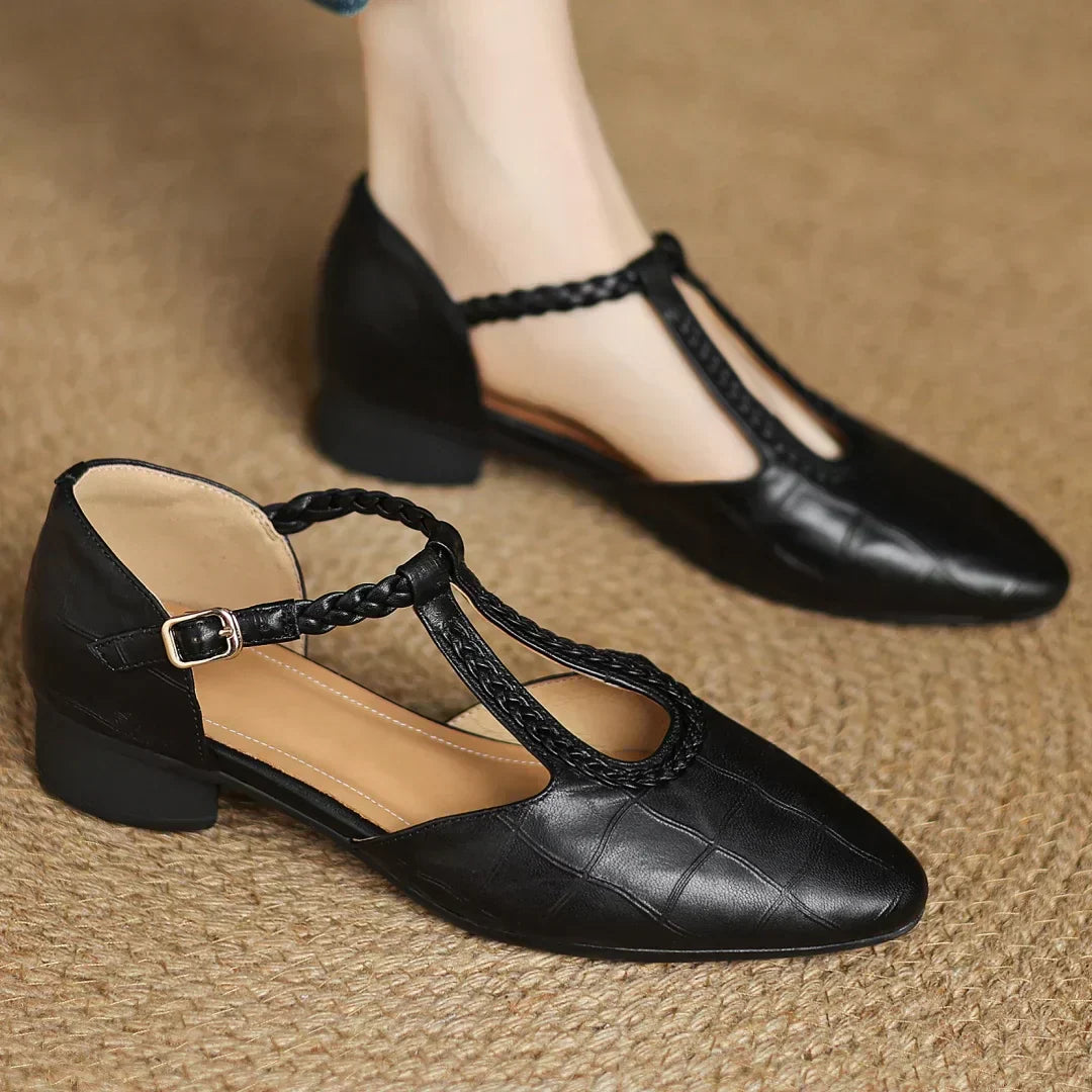 Sofie Orthopädische Schuhe mit Stil und Komfort - Schwarz