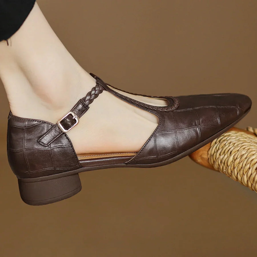 Sofie Orthopedic Mary Jane | Brown