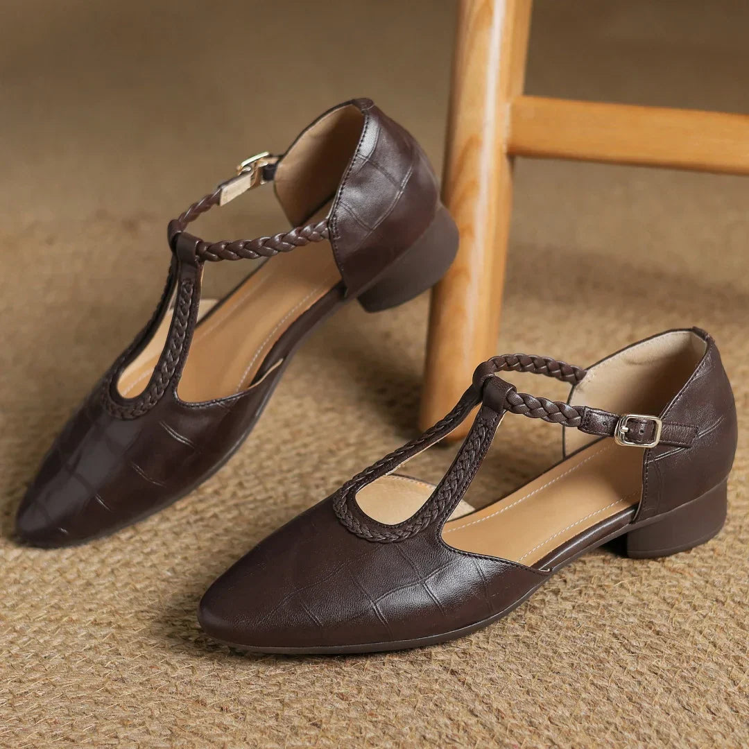 Sofie Orthopädische Schuhe mit Stil und Komfort - Braun