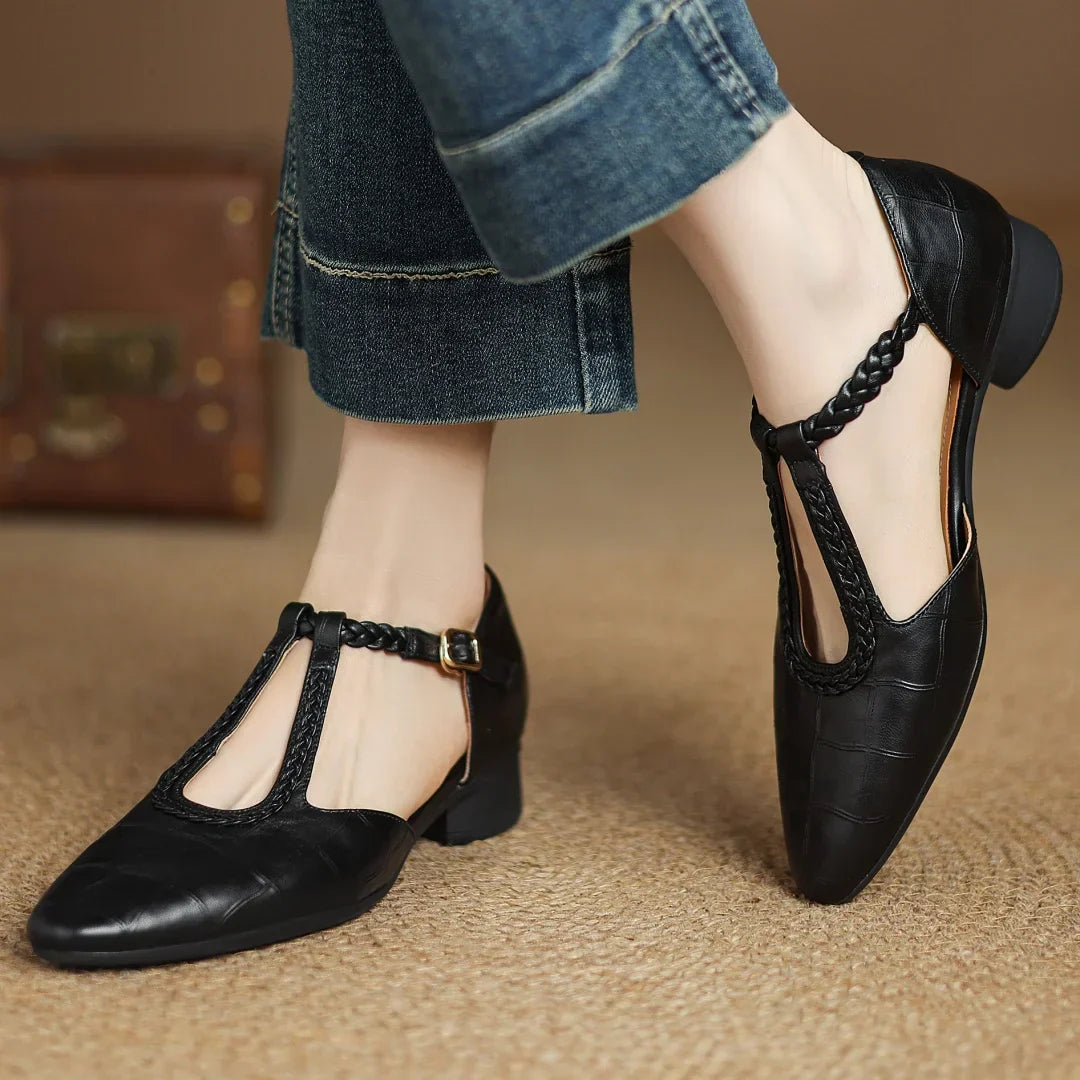 Sofie Orthopädische Schuhe mit Stil und Komfort - Schwarz