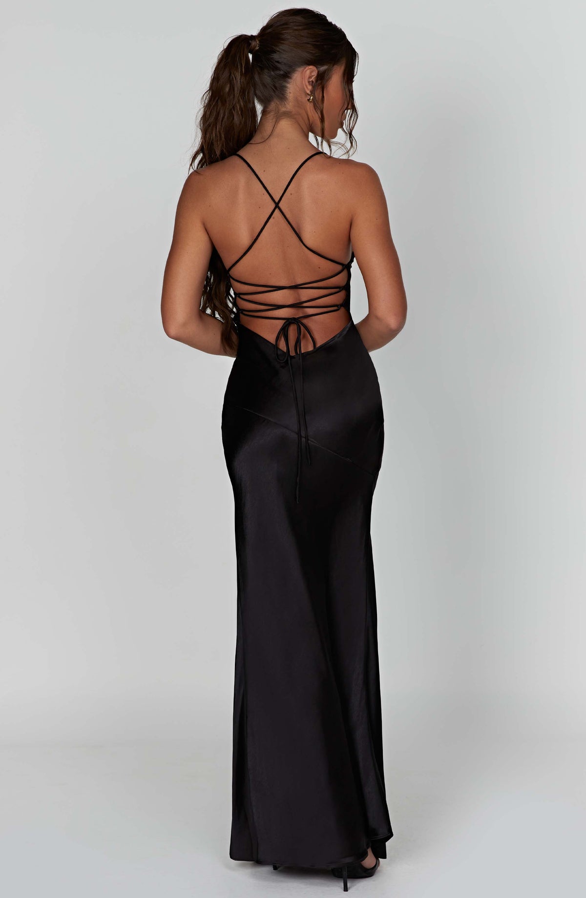 Meliva™ | Maxikleid mit hohem Schlitz