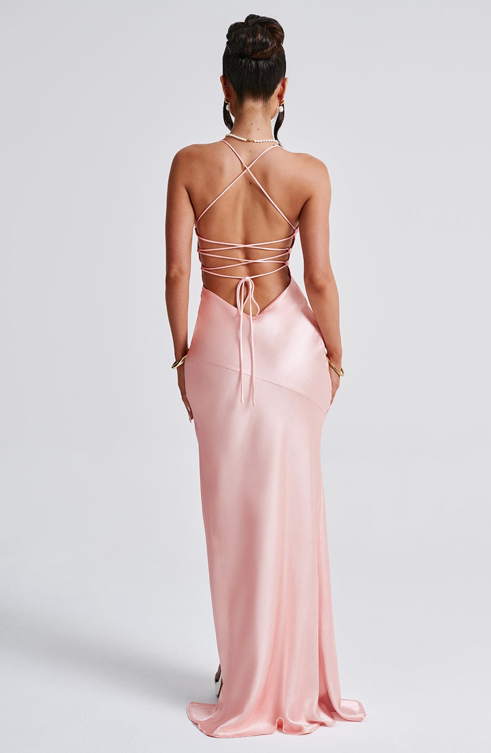 Meliva™ | Maxikleid mit hohem Schlitz