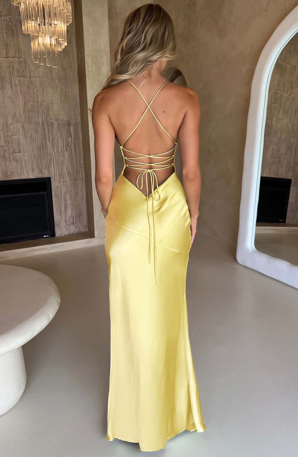 Meliva | Maxikleid mit hohem Schlitz