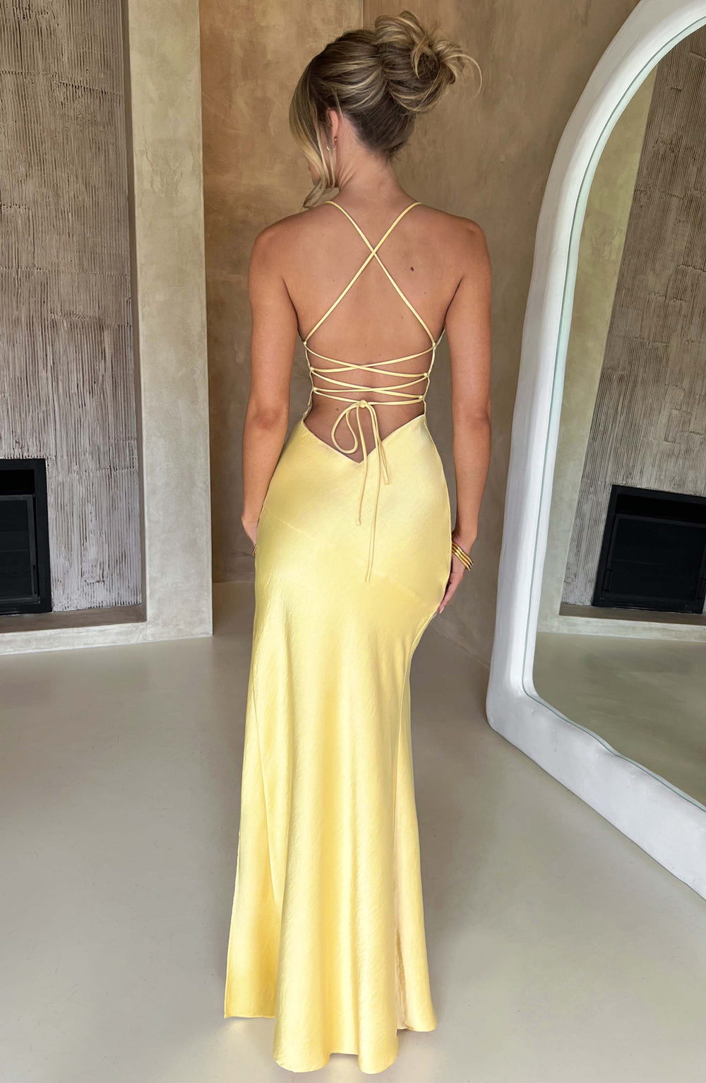 Meliva | Maxikleid mit hohem Schlitz