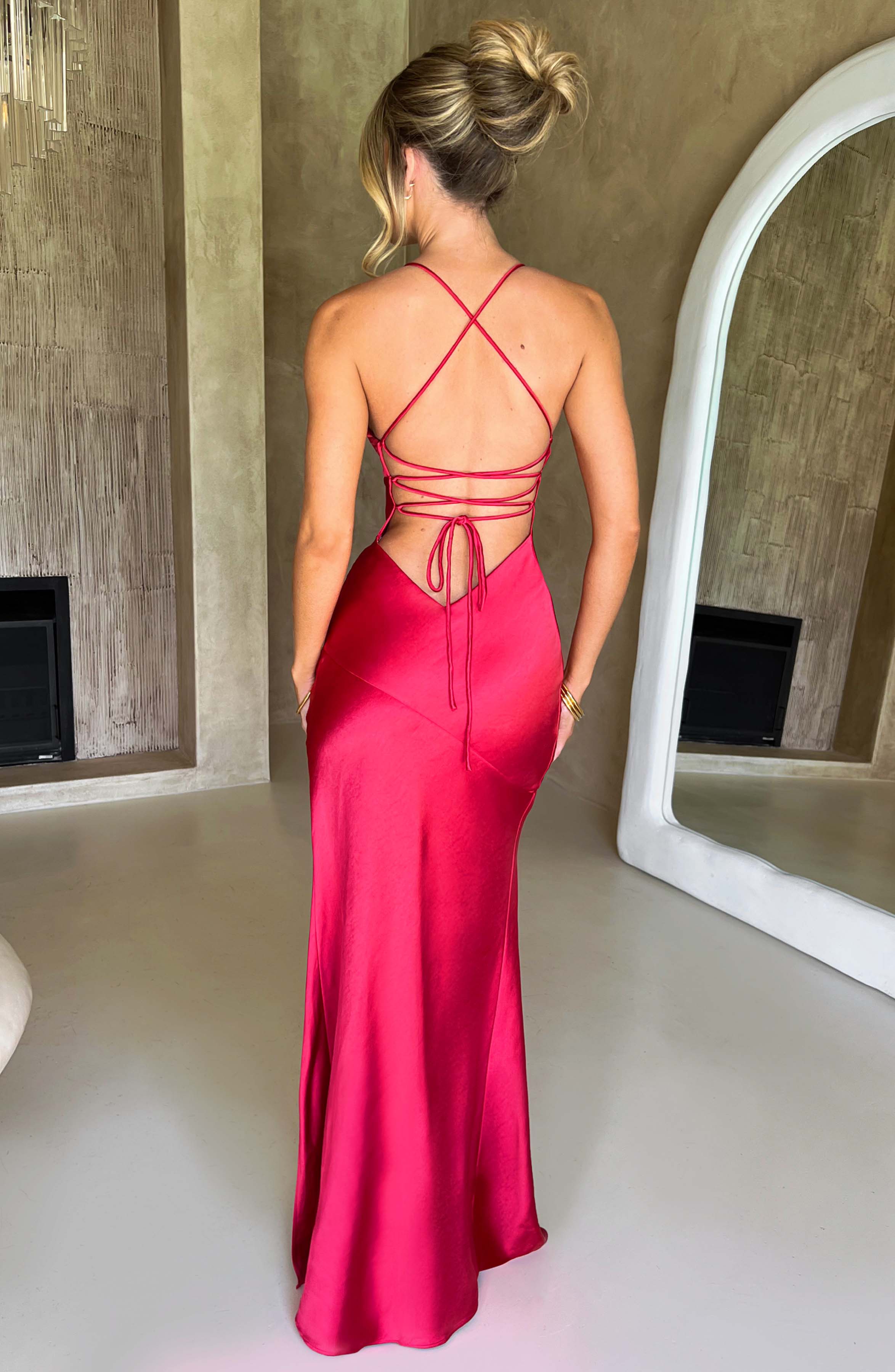 Meliva™ | Maxikleid mit hohem Schlitz