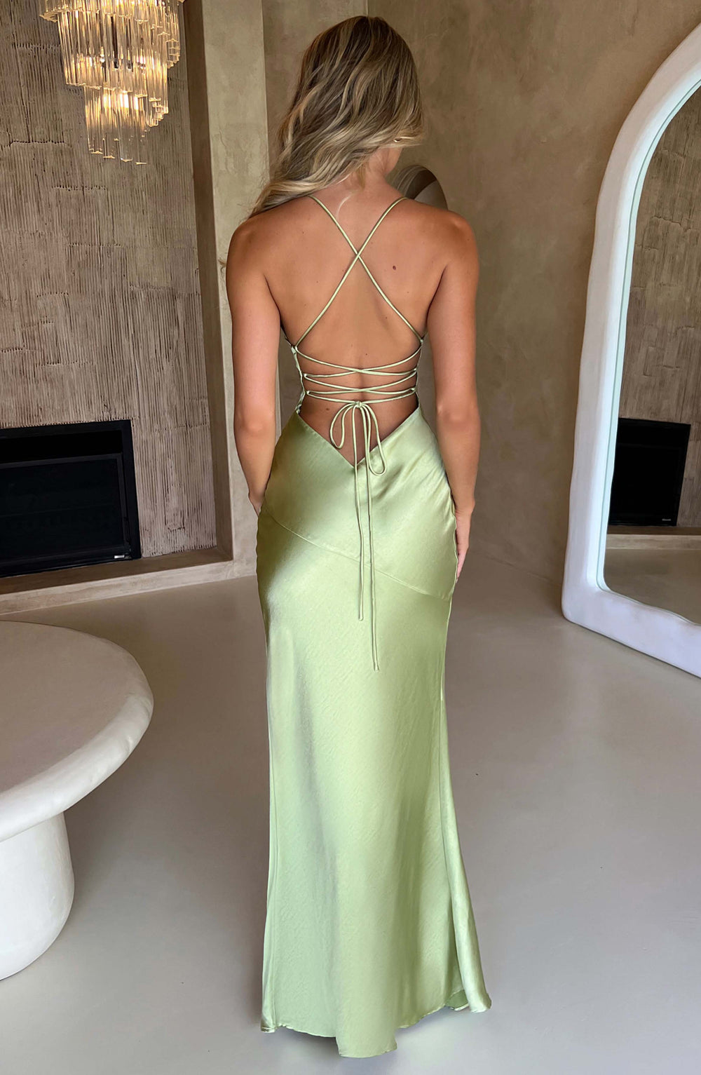 Meliva | Maxikleid mit hohem Schlitz