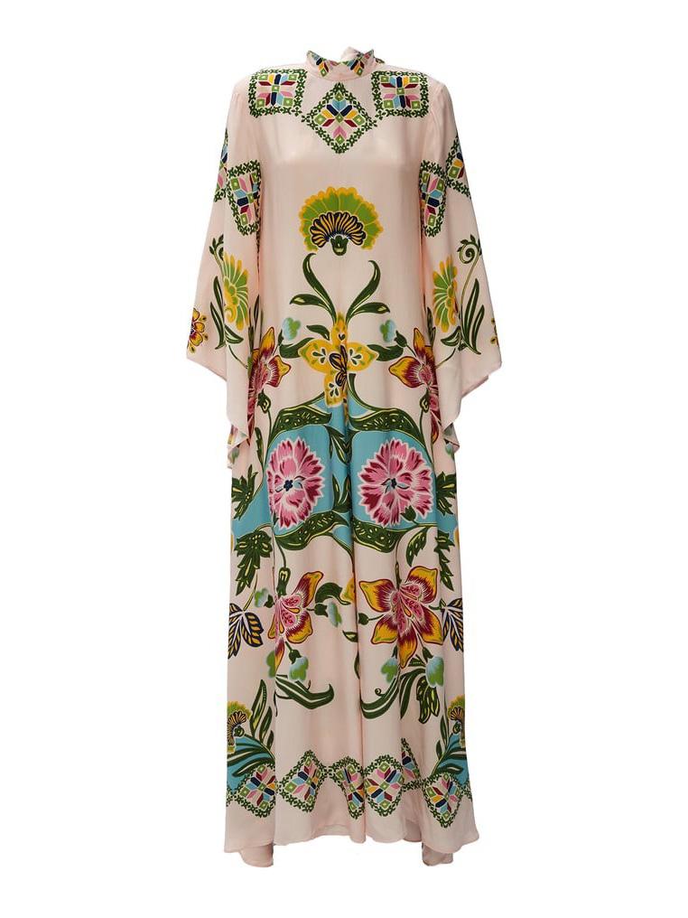 Eileen - Florales Maxikleid mit langen Ärmeln