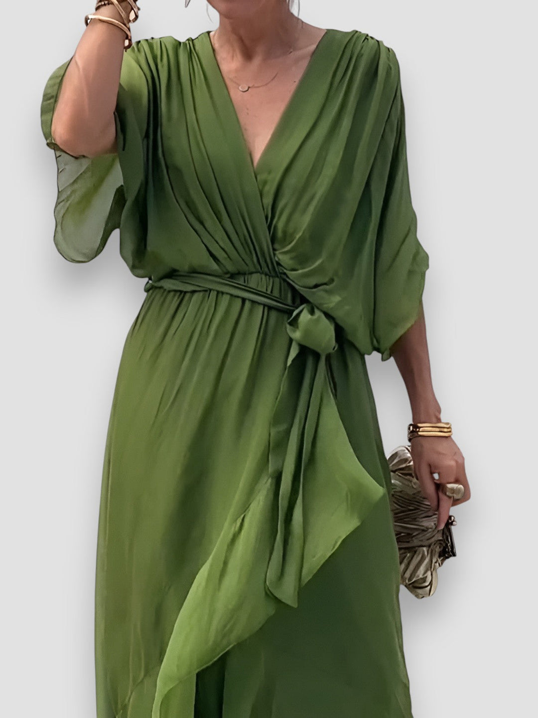 Carmen | Kleid mit V-Ausschnitt