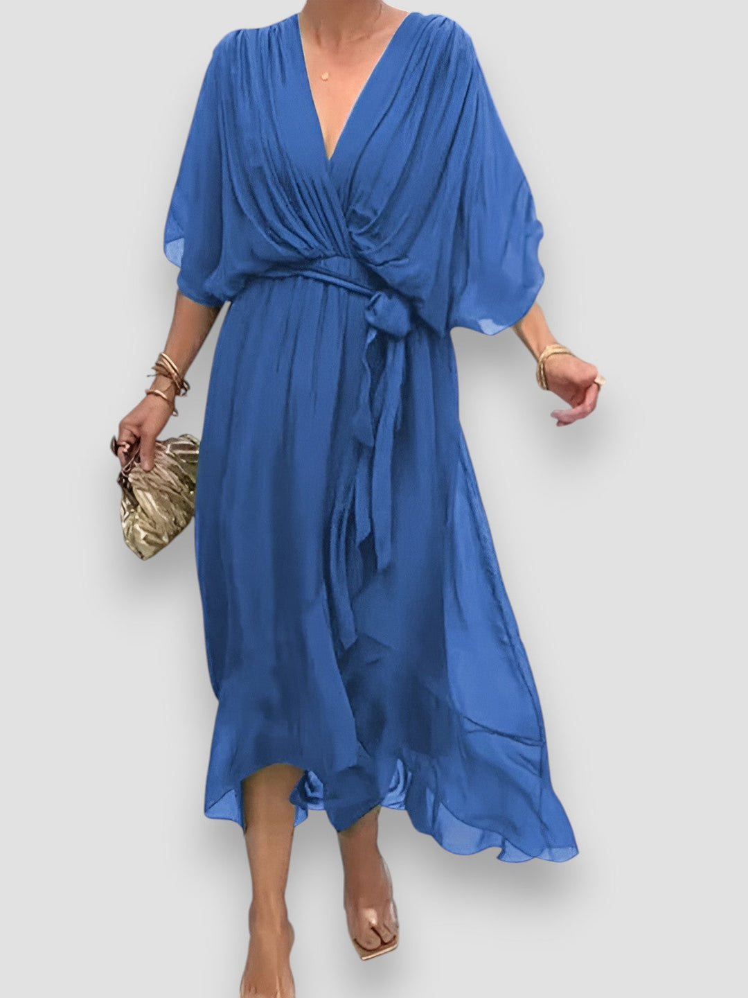 Carmen | Kleid mit V-Ausschnitt