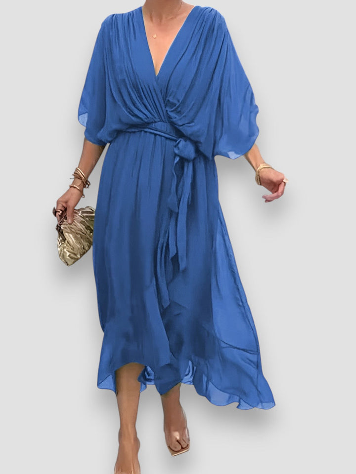 Carmen | Kleid mit V-Ausschnitt