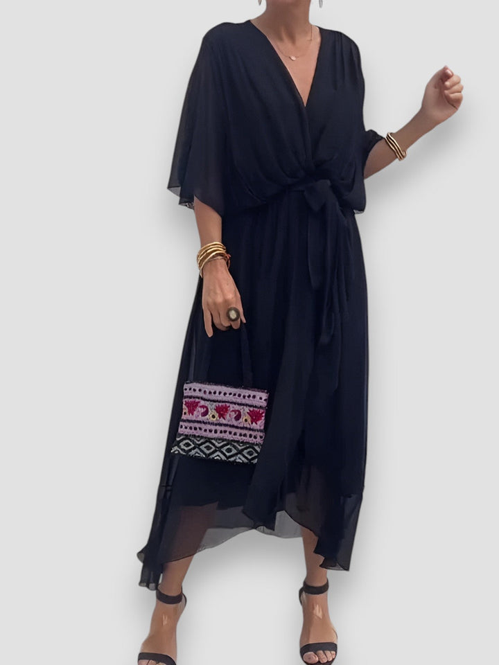 Carmen | Kleid mit V-Ausschnitt