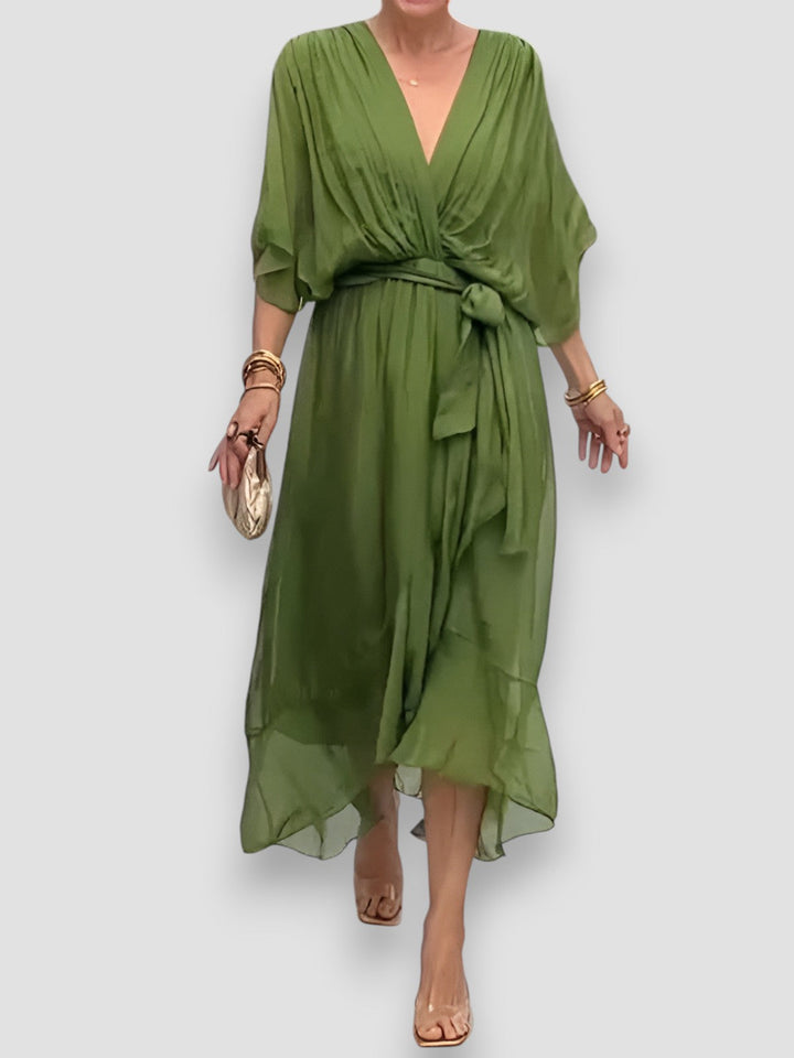 Carmen | Kleid mit V-Ausschnitt