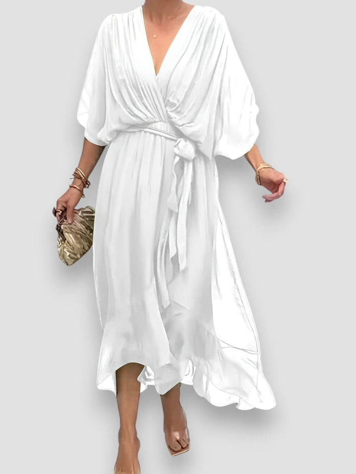 Carmen | Kleid mit V-Ausschnitt