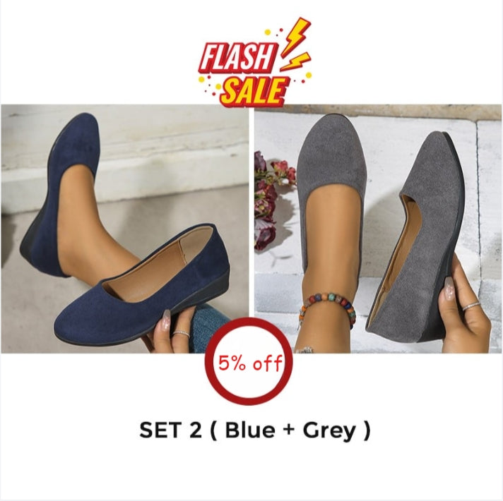 Friza | Bequem Atmungsaktiv Rutschfest Orthopädische Damenschuhe