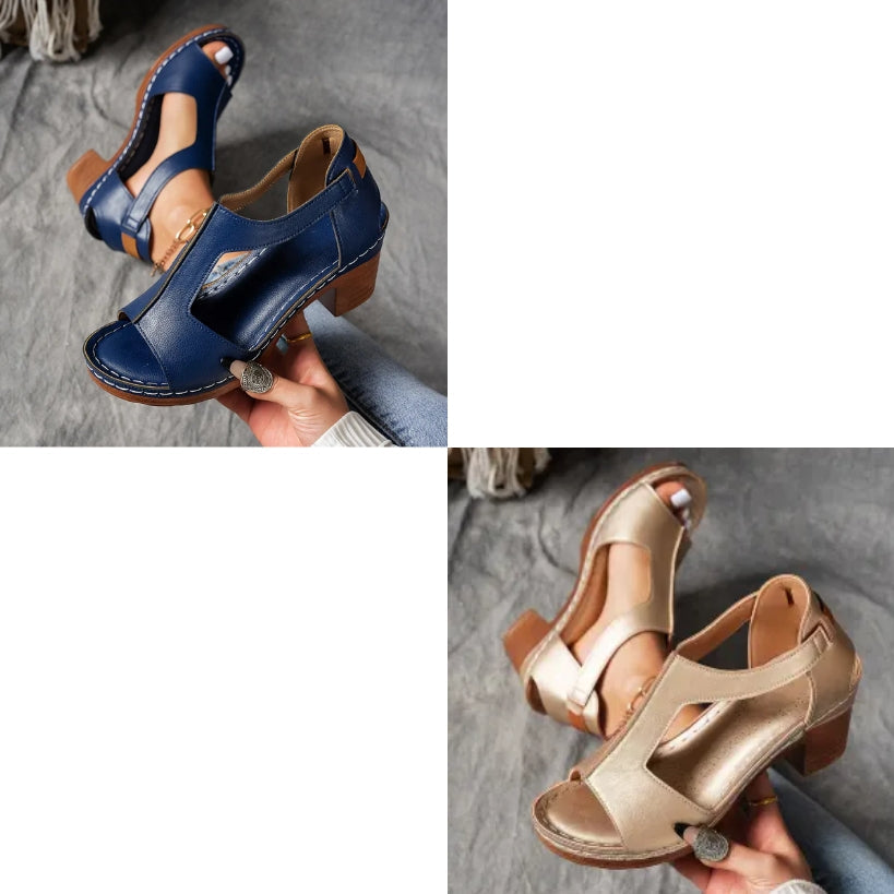 Pennylane | Orthopädische Damen Sandalen Blockabsatz