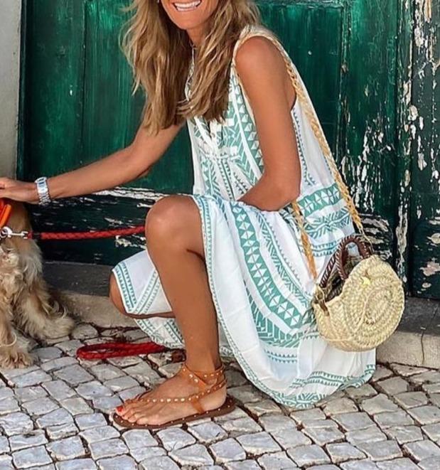 Lila | Boho Elegantes Kleid