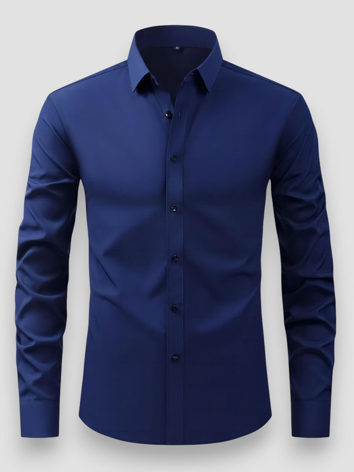 Lucas™ | Slim-Fit Hemd mit langen Ärmeln
