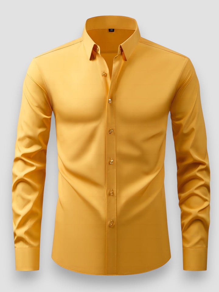 Lucas™ | Slim-Fit Hemd mit langen Ärmeln