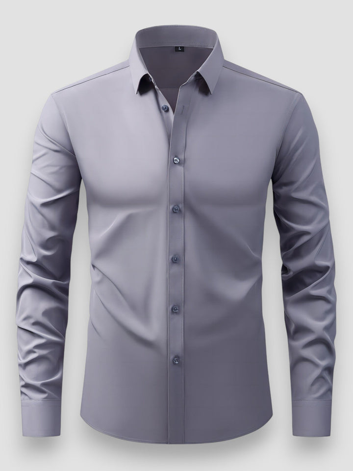 Lucas™ | Slim-Fit Hemd mit langen Ärmeln