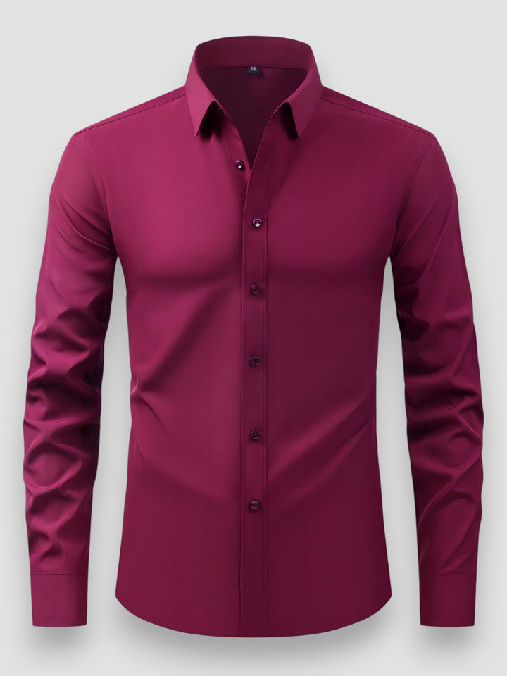 Lucas™ | Slim-Fit Hemd mit langen Ärmeln