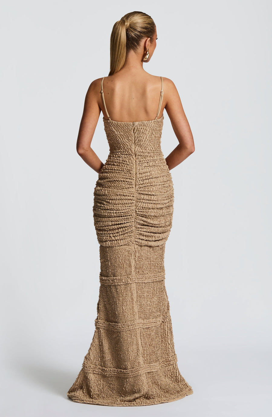 Sienna Sculpted Glamour Evening Gown for Gala Nights